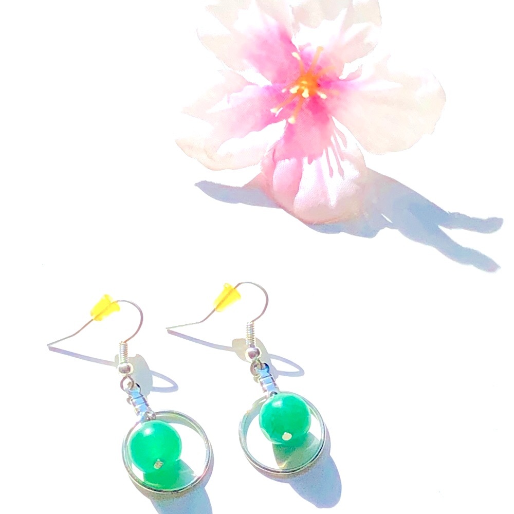 Onyx earrings